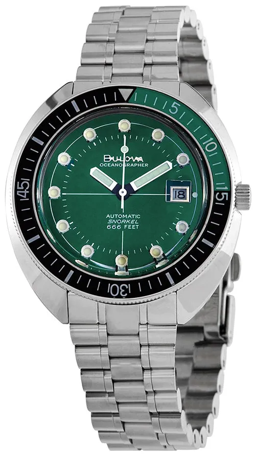 Bulova Archive 96B322 44mm Stainless steel Green