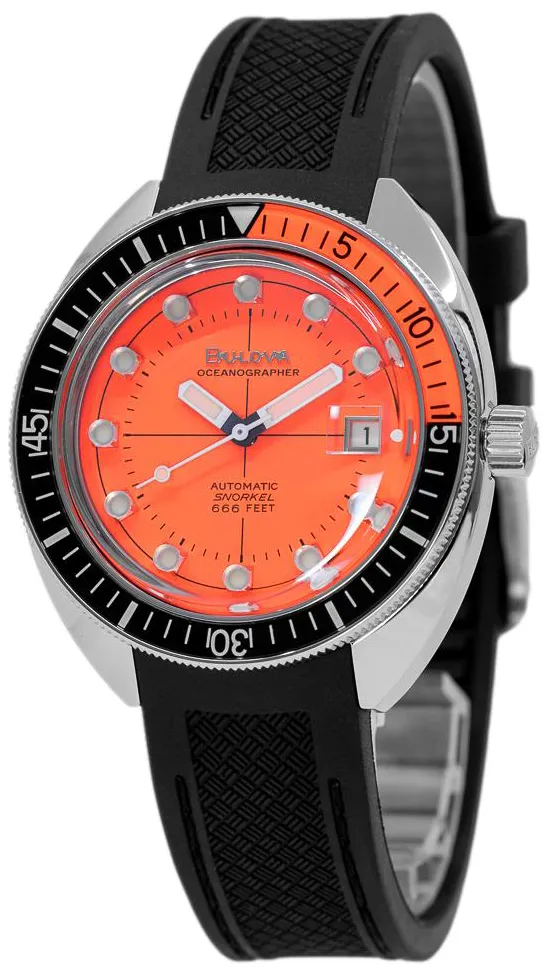 Bulova Archive 96B350 41mm Stainless steel Orange 1