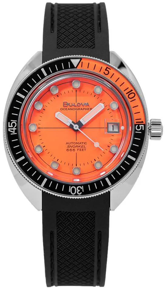 Bulova Archive 96B350 41mm Stainless steel Orange 2