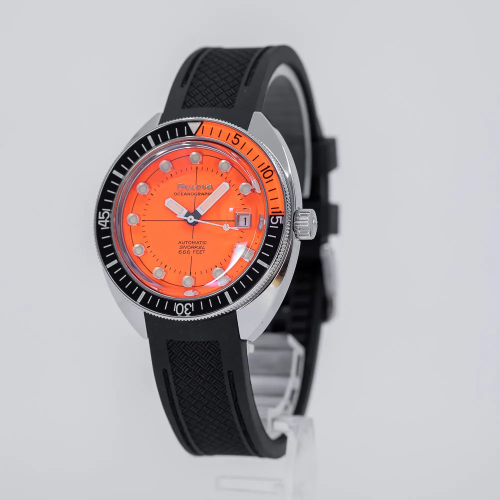 Bulova Archive 96B350 41mm Stainless steel Orange 10