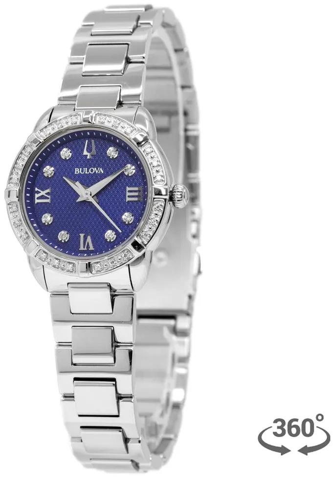 Bulova Classic 96R251 27mm Stainless steel Blue