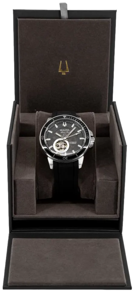 Bulova Marine Star 96A288 45mm Stainless steel Black 7