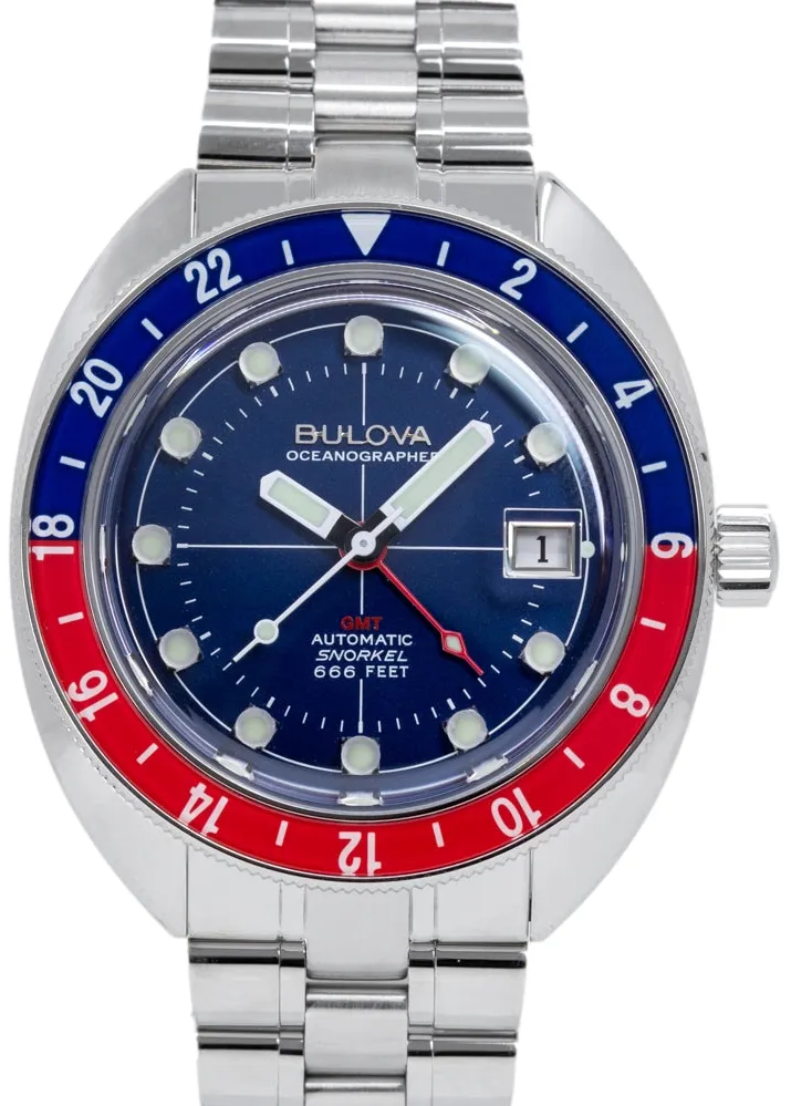 Bulova Oceanographer 96B405 41mm Stainless steel Blue 2