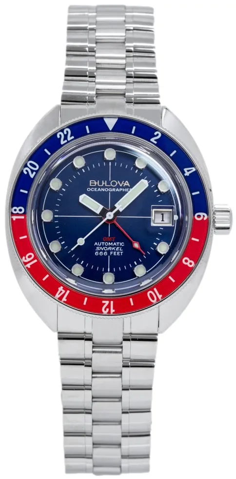 Bulova Oceanographer 96B405 41mm Stainless steel Blue 3