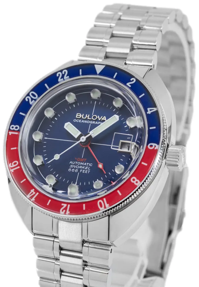 Bulova Oceanographer 96B405 41mm Stainless steel Blue 10