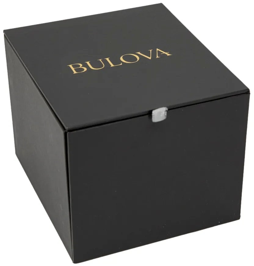 Bulova Precisionist 98B358 45mm Stainless steel Black 6