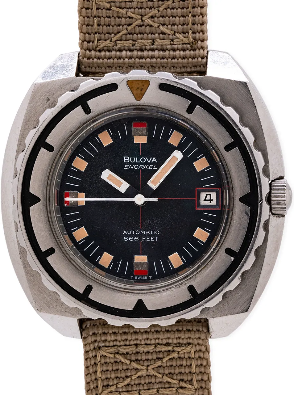 Bulova Snorkel 774 Stainless steel Black