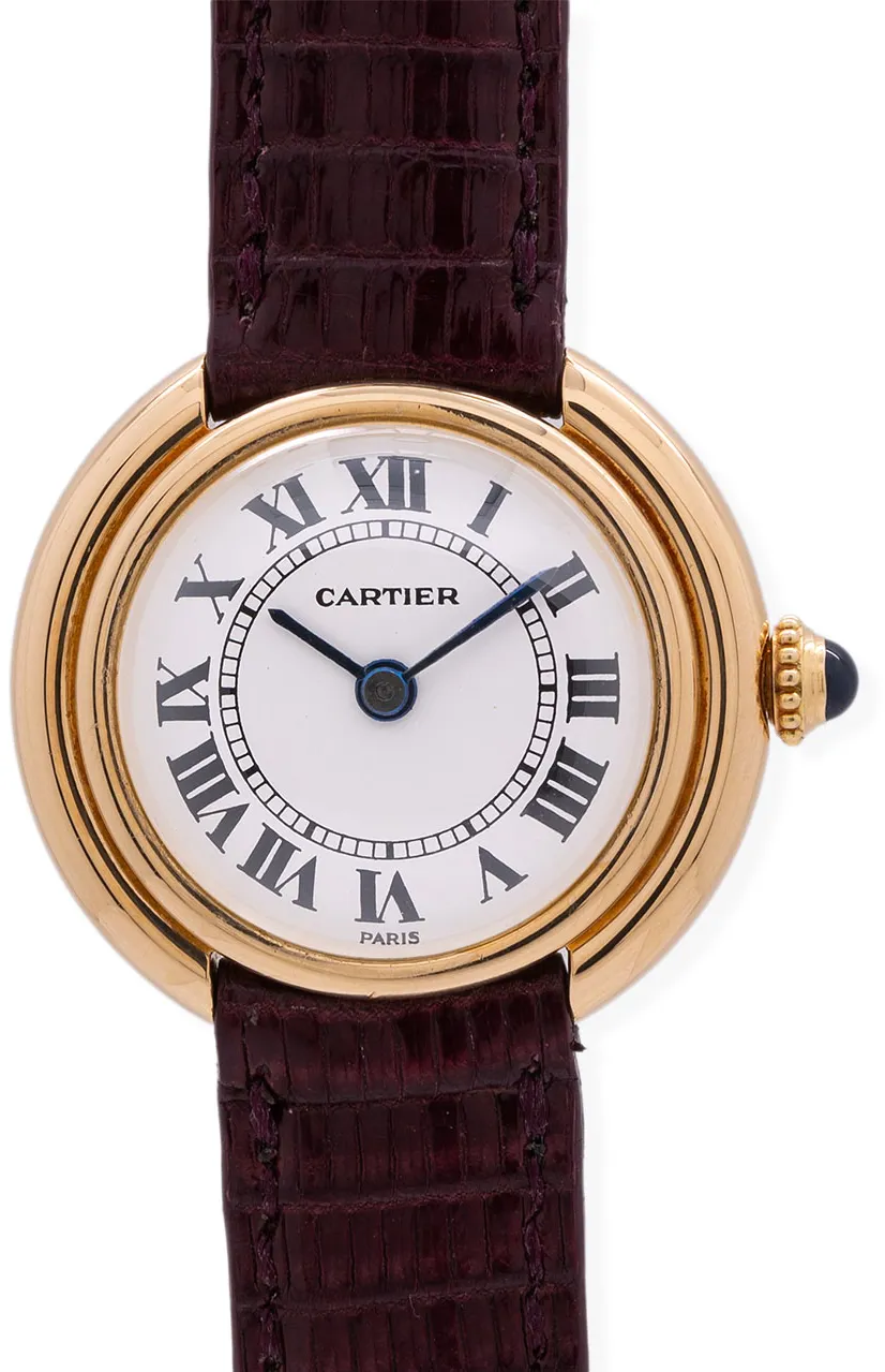 Cartier Vendôme 67080 26mm 18K YG White