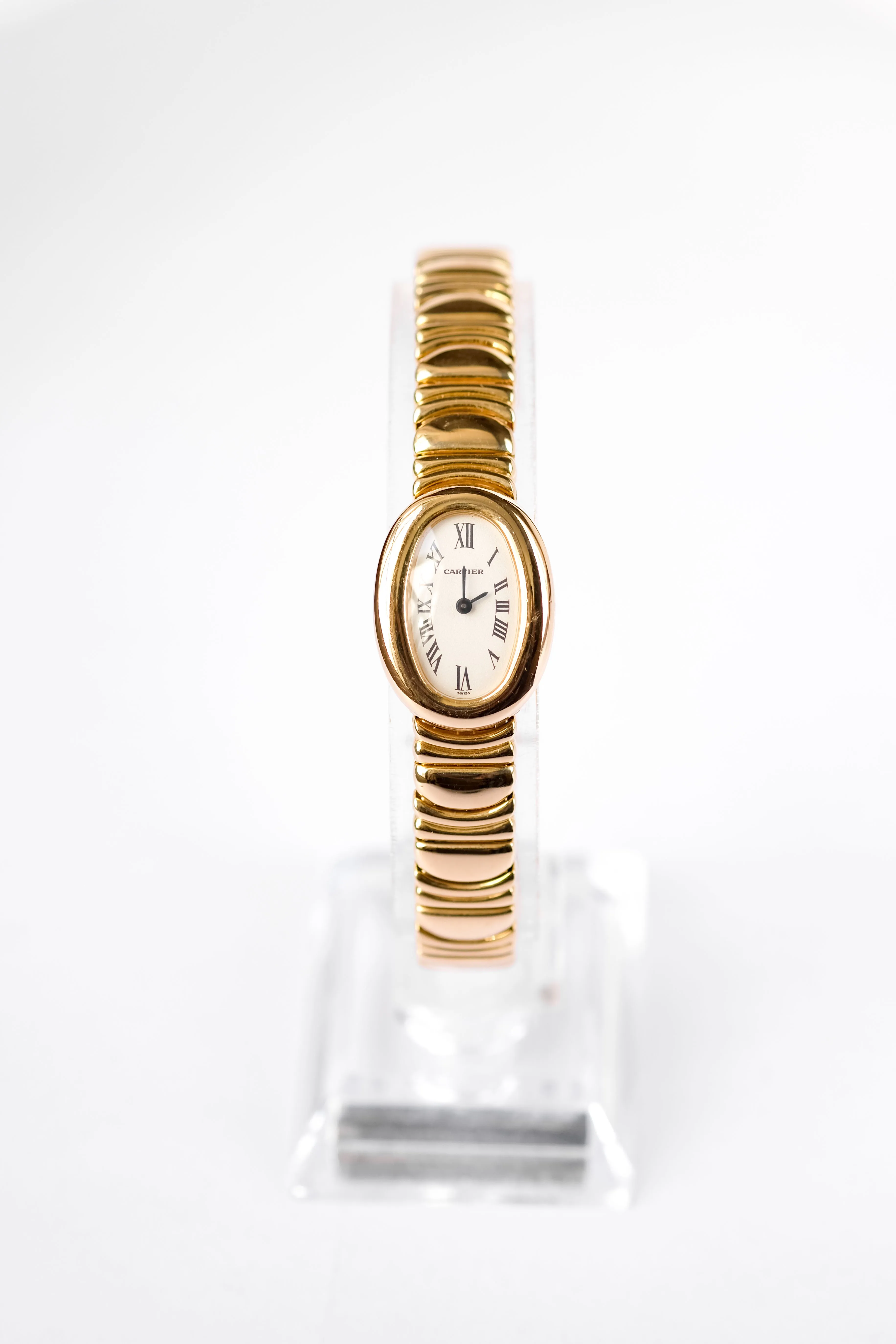 Cartier Baignoire 18mm Yellow gold