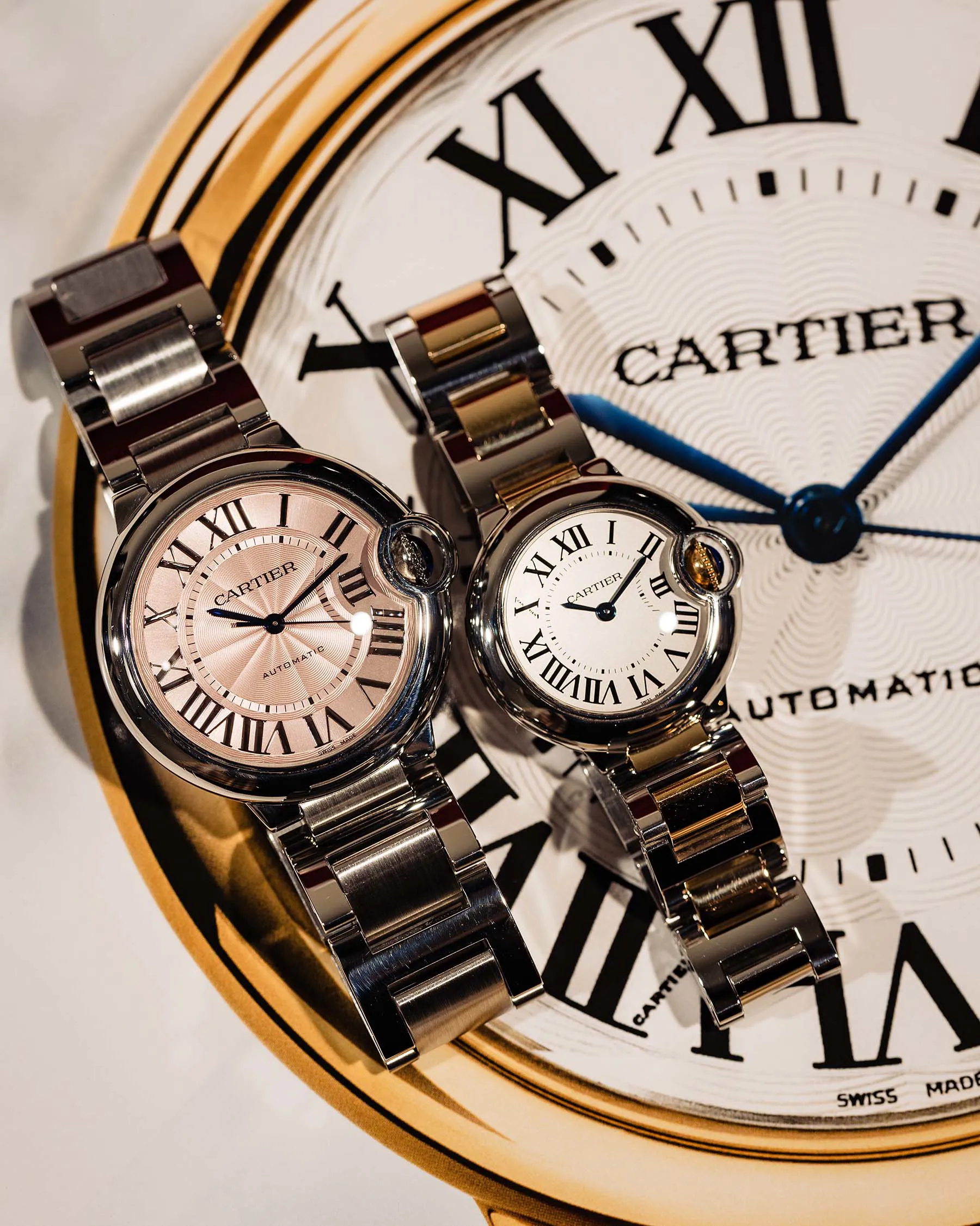 Cartier Ballon Bleu 3284 36mm Stainless steel Guilloché 6