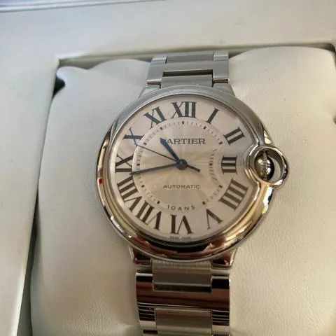 Cartier Ballon Bleu 36mm W6920046 36mm Stainless steel White