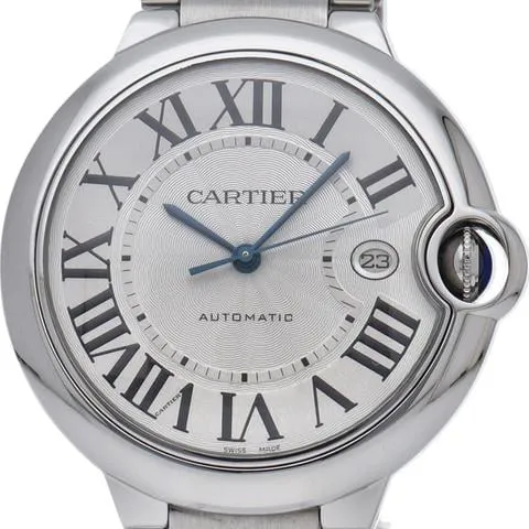 Cartier Ballon Bleu 42mm W69012Z4 42mm Stainless steel Silver