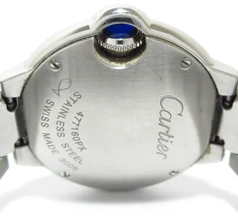 Cartier Ballon Bleu de Cartier W69010Z4 30mm Silver 2