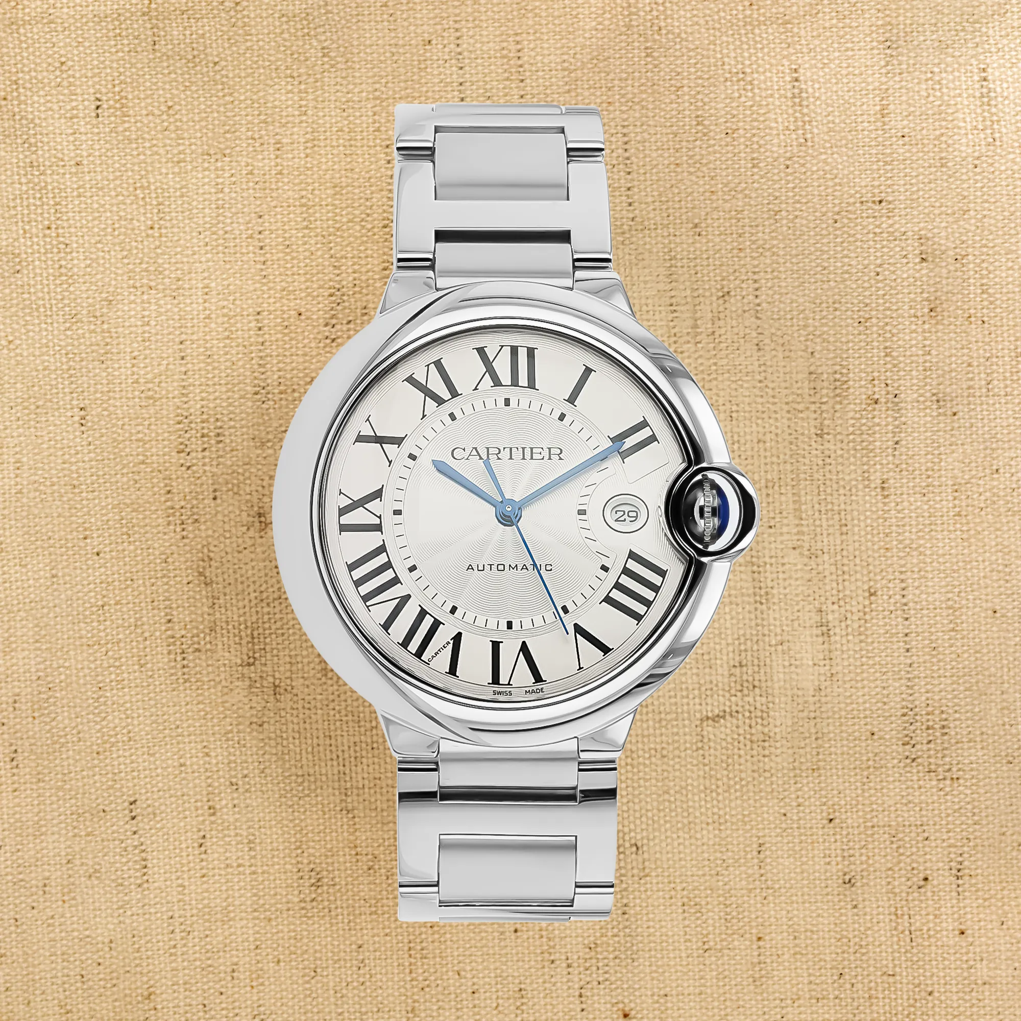 Cartier Ballon Bleu de Cartier WSBB0049 42mm Stainless steel Silver