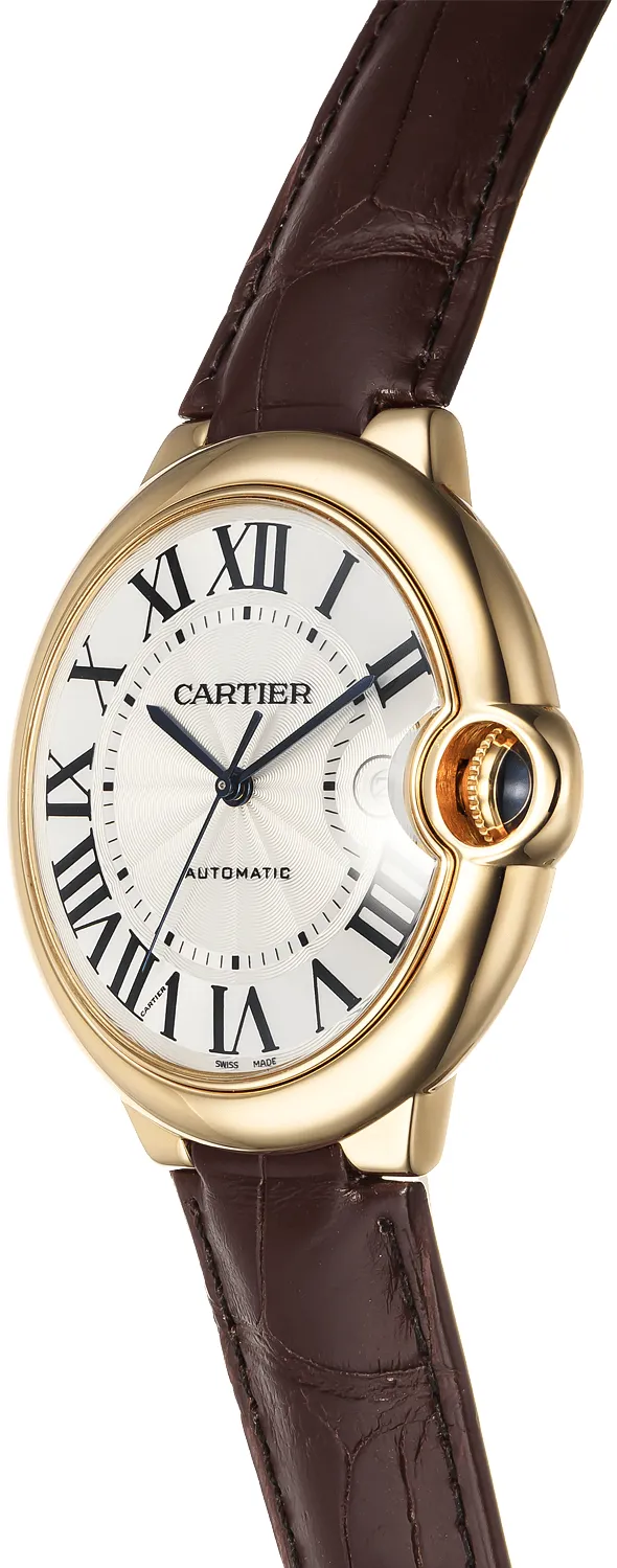 Cartier Ballon Bleu W6900551 42mm Yellow gold Silver 1