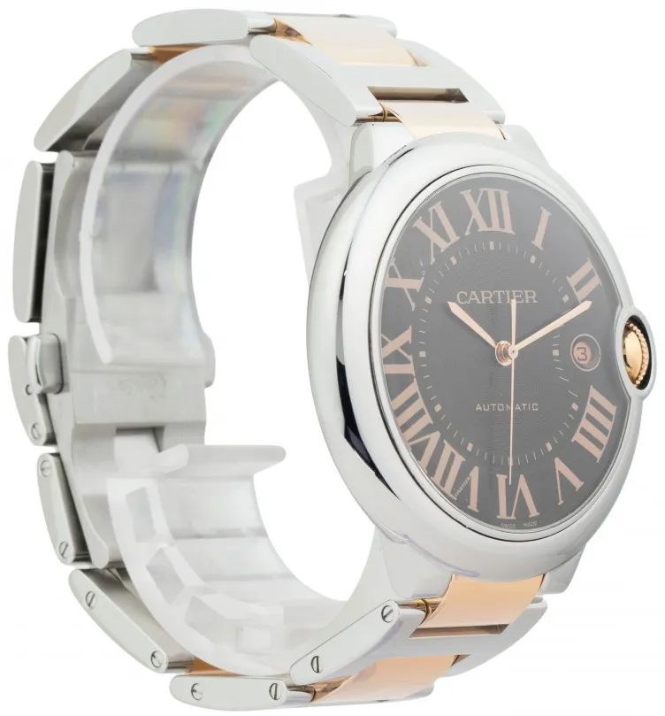 Cartier Ballon Bleu W6920032 42mm Stainless steel Brown 5