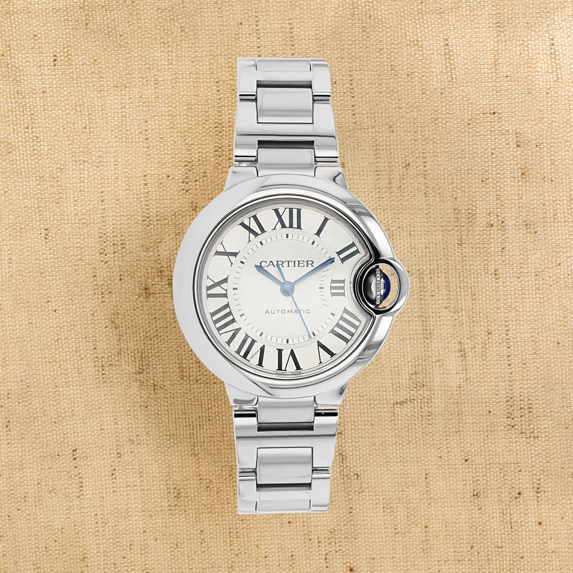 Cartier Ballon Bleu W6920071 33mm Stainless steel White