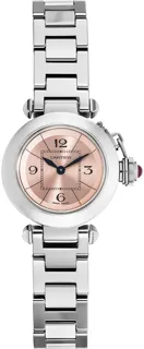 Cartier Miss Pasha W3140008 27mm Stainless steel Pink