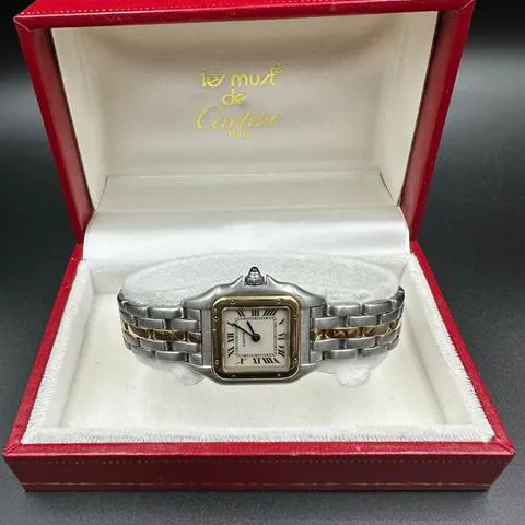 Cartier Panthère 166921 22mm Yellow gold and Stainless steel Silver 1