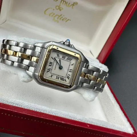 Cartier Panthère 166921 22mm Yellow gold and Stainless steel Silver 2