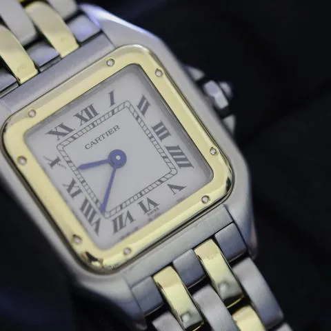 Cartier Panthère 166921 22mm Yellow gold and Stainless steel White 2