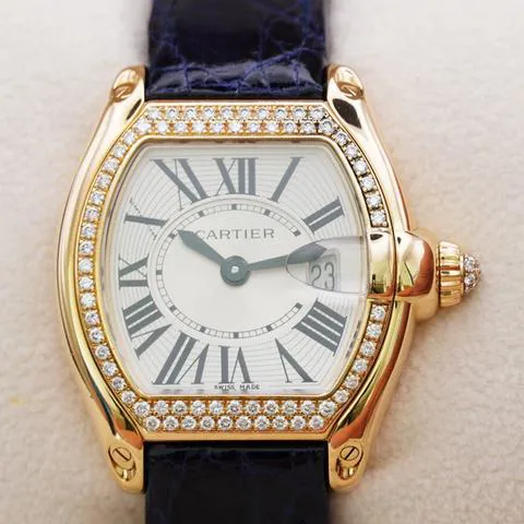 Cartier Roadster 2676 32mm Yellow gold Silver 1