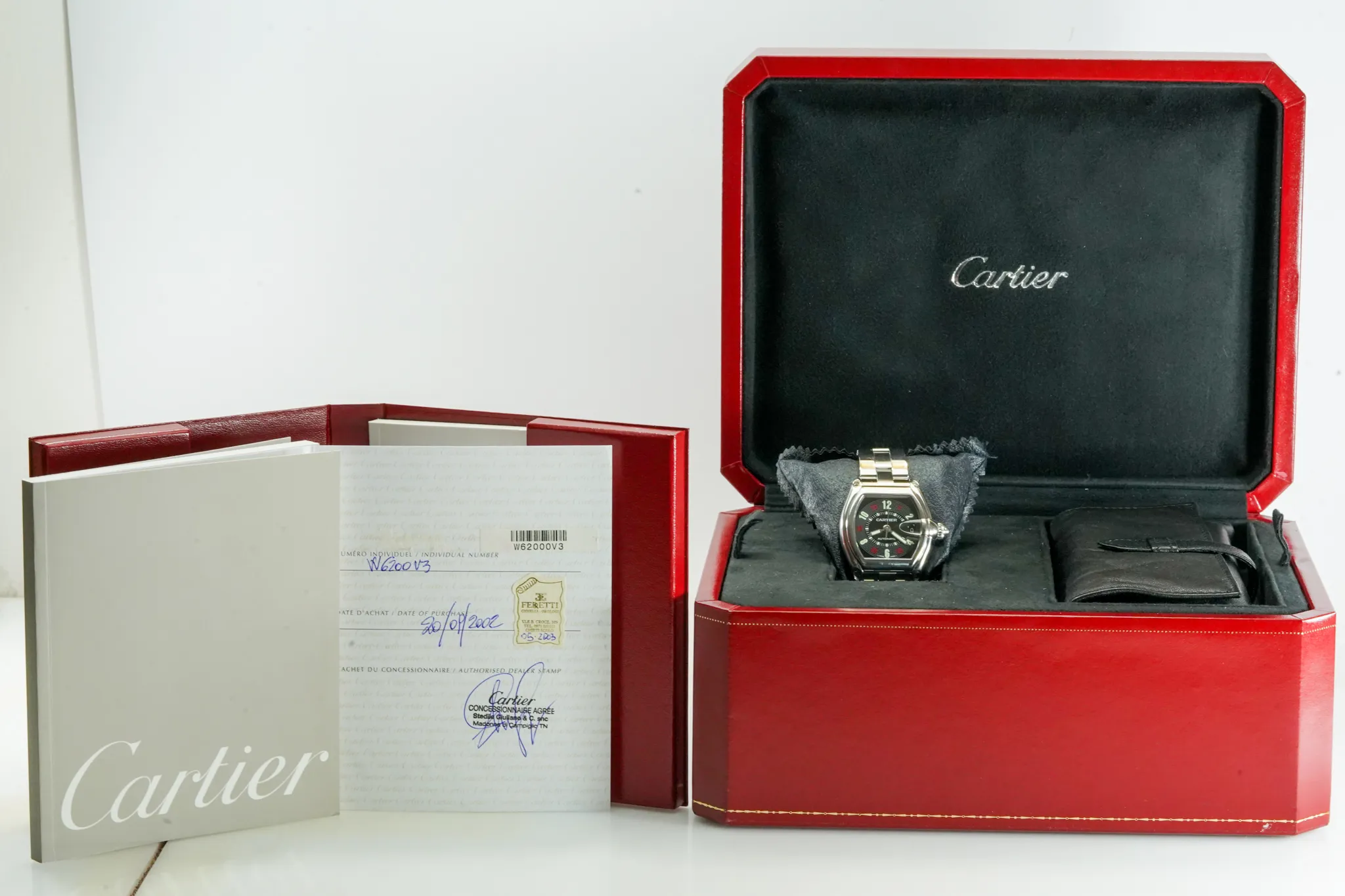 Cartier Roadster W62002V3 38mm 1