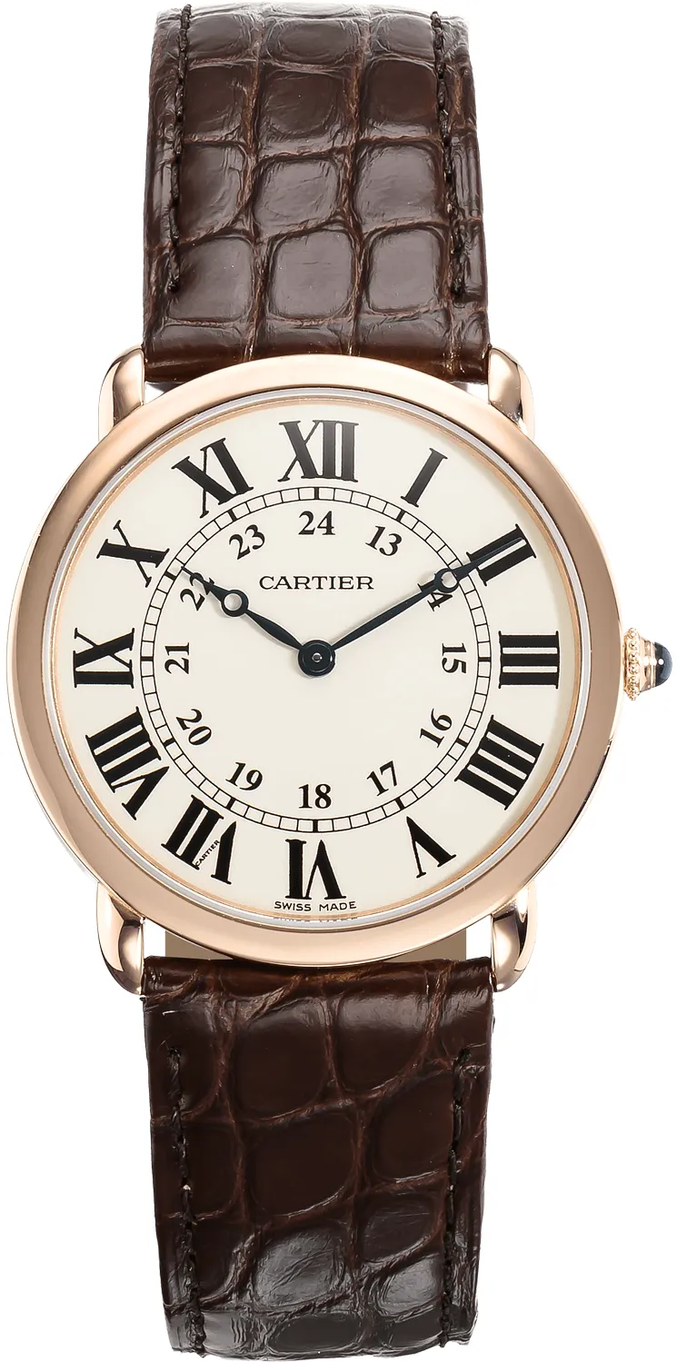 Cartier Ronde de Cartier W6800251 36mm Rose gold Silver Gray