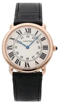 Cartier Ronde de Cartier W6800251 36mm Rose gold Silver