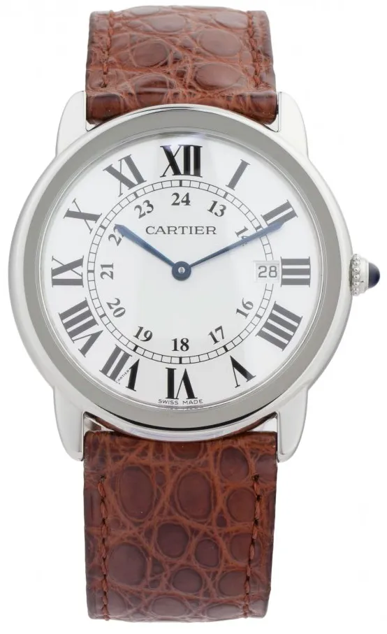 Cartier Ronde Solo de Cartier 2934 42mm Stainless steel Silver