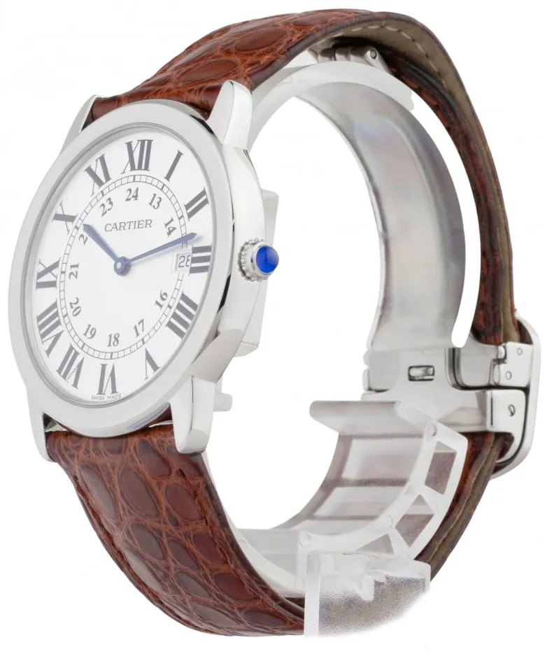 Cartier Ronde Solo de Cartier 2934 42mm Stainless steel Silver 1