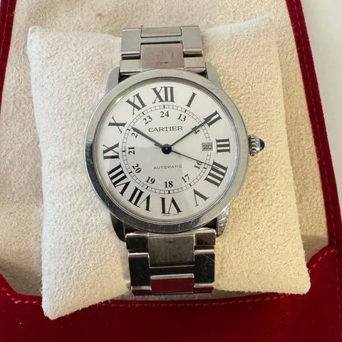 Cartier Ronde Solo de Cartier W6701011 42mm Stainless steel Silver