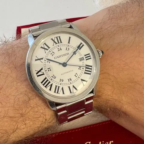 Cartier Ronde Solo de Cartier W6701011 42mm Stainless steel Silver 8