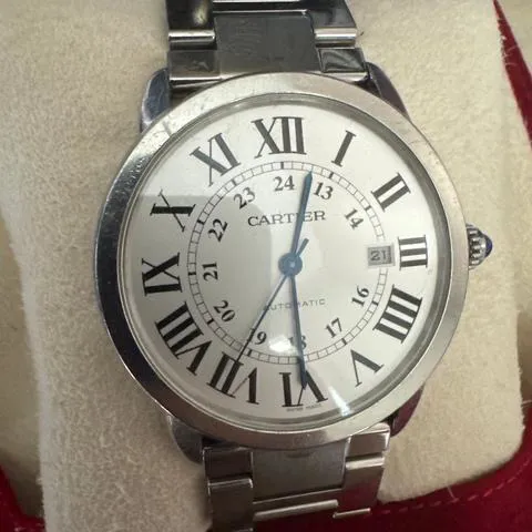 Cartier Ronde Solo de Cartier W6701011 42mm Stainless steel Silver 10