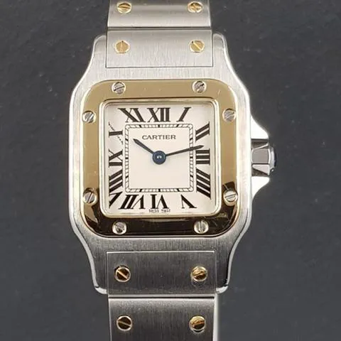 Cartier Santos Galbée 1567 24mm Stainless steel Silver