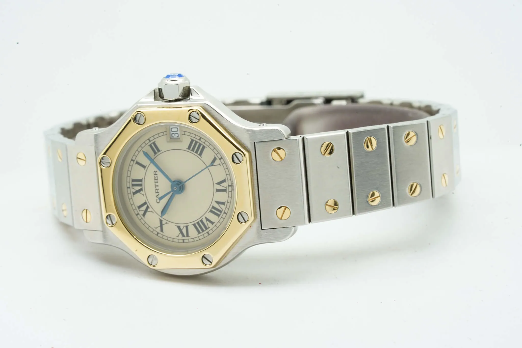 Cartier Santos Octagon 187903 25mm Silver 11