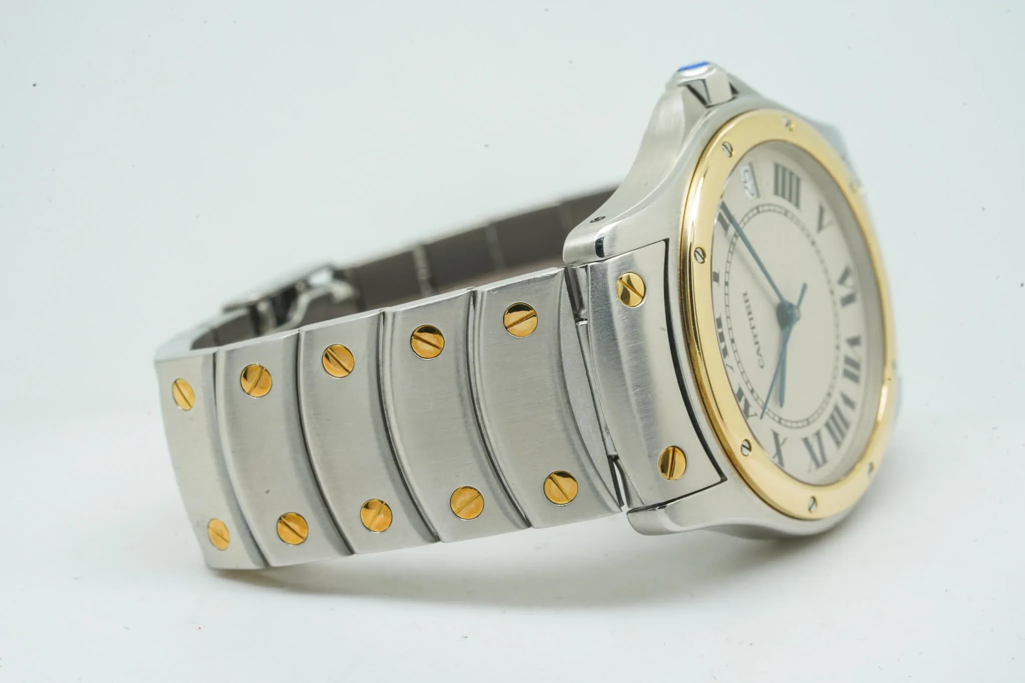 Cartier Santos Ronde 1910 33mm Yellow gold and Stainless steel 5