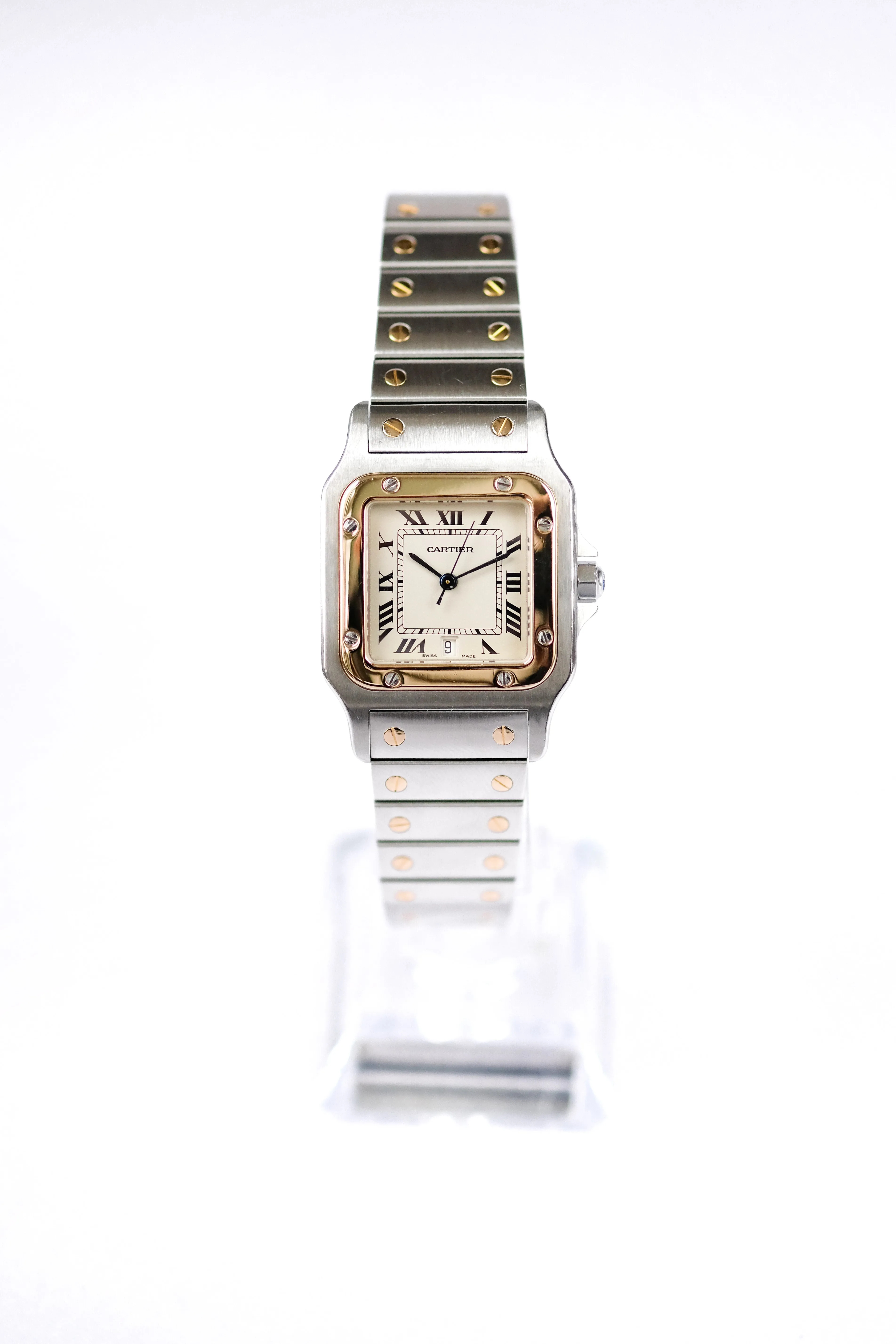 Cartier Santos 29mm Yellow gold and 18k yellow gold