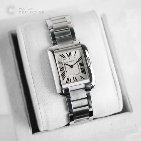 Cartier Tank Anglaise W5310044 26mm Stainless steel Silver