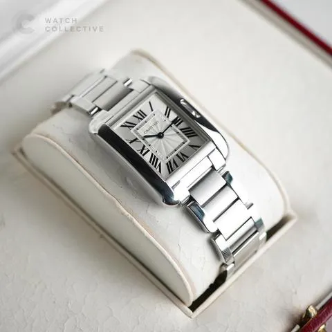 Cartier Tank Anglaise W5310044 26mm Stainless steel Silver 4