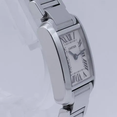 Cartier Tank Française W51008Q3 20mm Stainless steel White 1