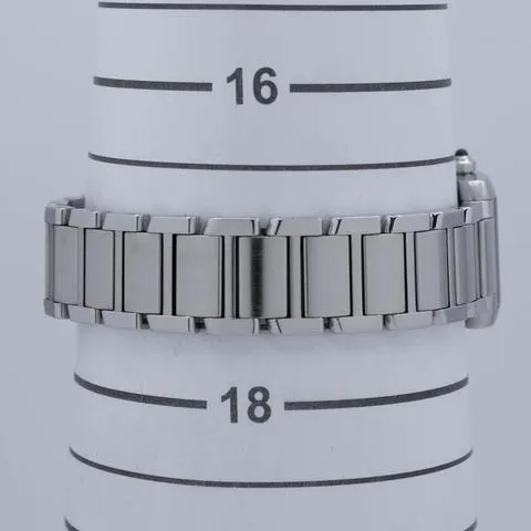 Cartier Tank Française W51008Q3 20mm Stainless steel White 7