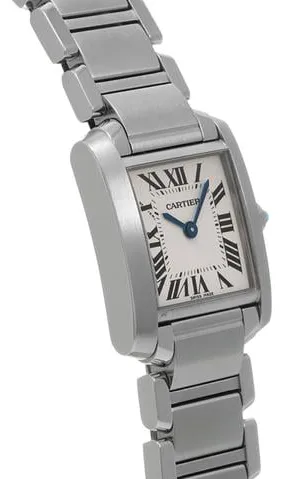 Cartier Tank Française W51008Q3 20mm Stainless steel 2