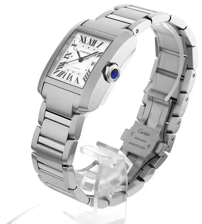 Cartier Tank Française WSTA0067 36.5mm Stainless steel Silver 1