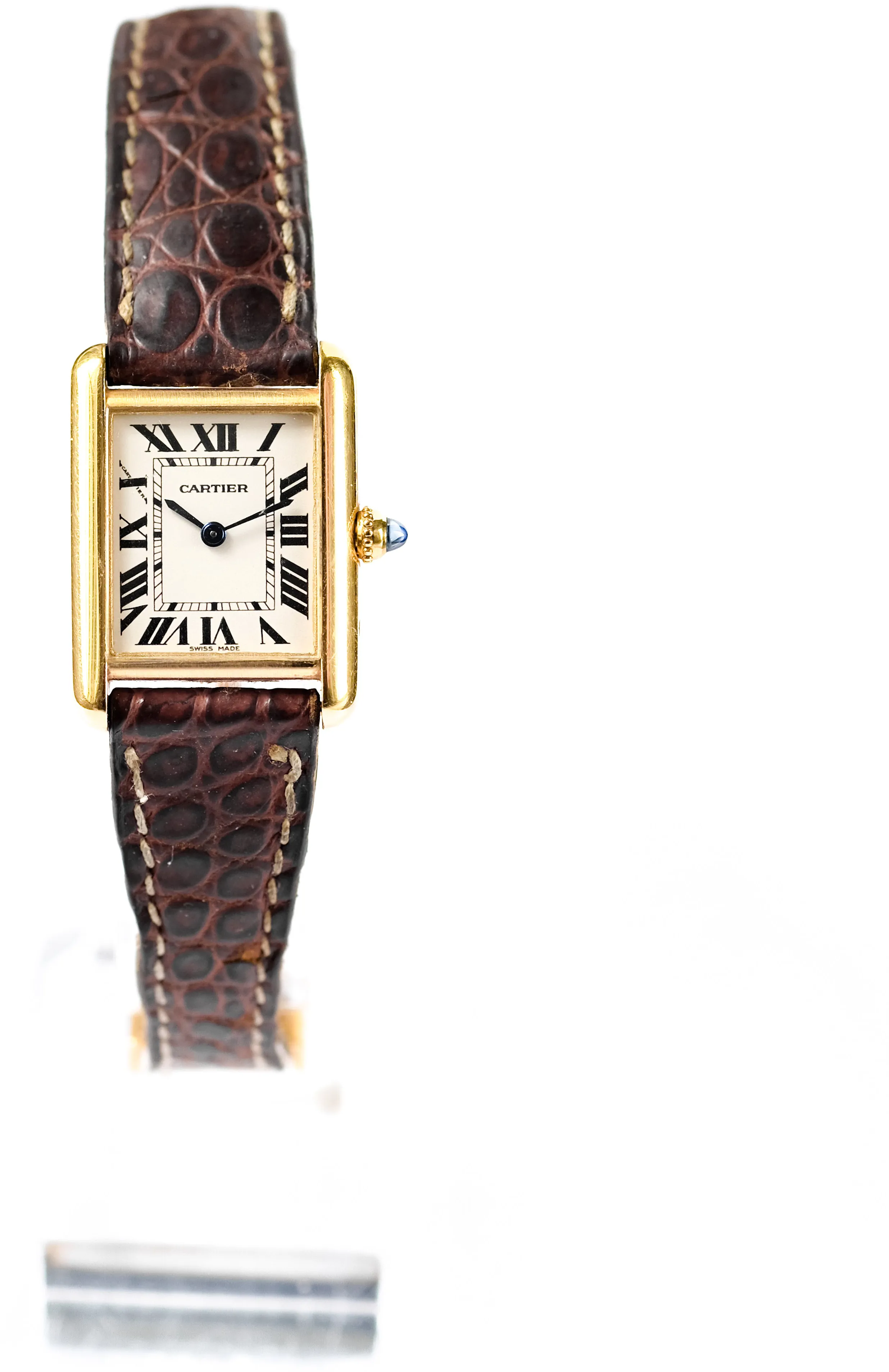 Cartier Tank Louis Cartier 23mm Yellow gold White