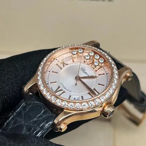 Chopard Happy Sport 274808-5003 36mm Rose gold White 1