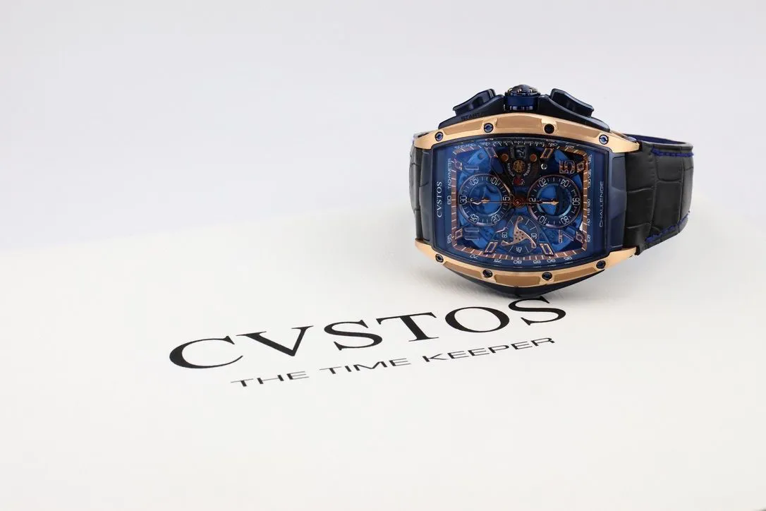 Cvstos Challenge 45mm Yellow gold and Stainless steel Transparent 17