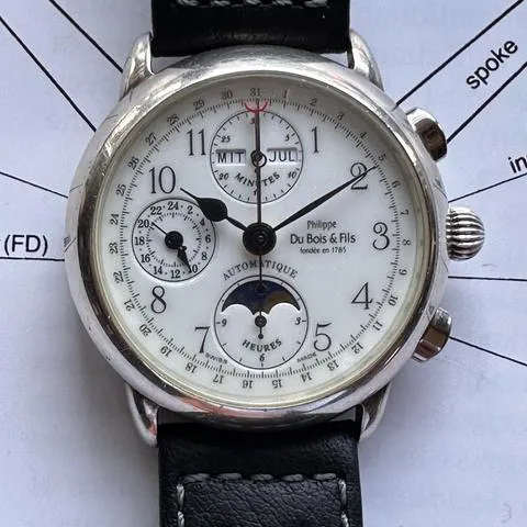 DuBois et fils 38mm Silver White