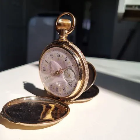 Elgin 1871     GOLD 14K 55mm Yellow gold