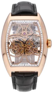 Franck Muller Cintree Curvex 8880 B S6 SQT 18k rose gold Skeletonized